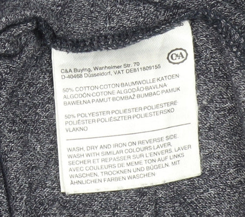 C&A Men's Grey Outdoor Graphic Regular Fit T-Shirt 2XL