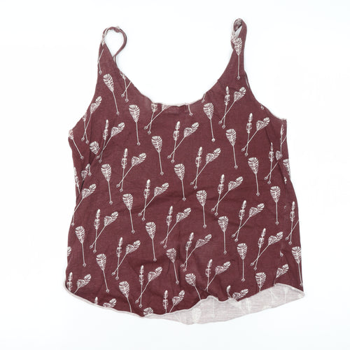 Staring at Stars Women's Red Floral Camisole Tank Top, Size S