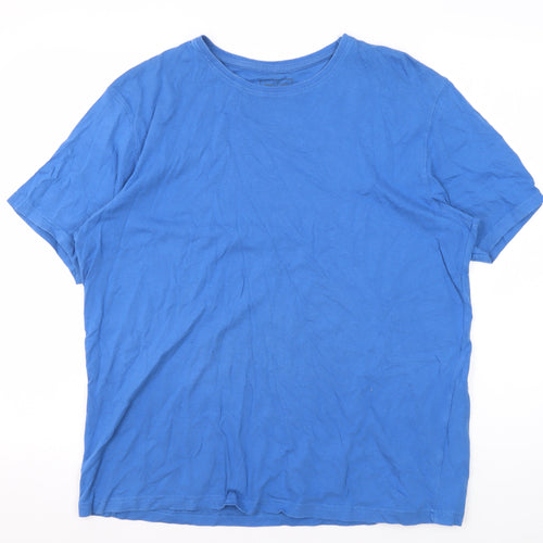 James Pringle Men's Blue Cotton T-Shirt Medium