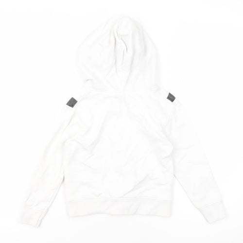 Star Wars Boys White Full Zip Hoodie 4-5 Years Graphic