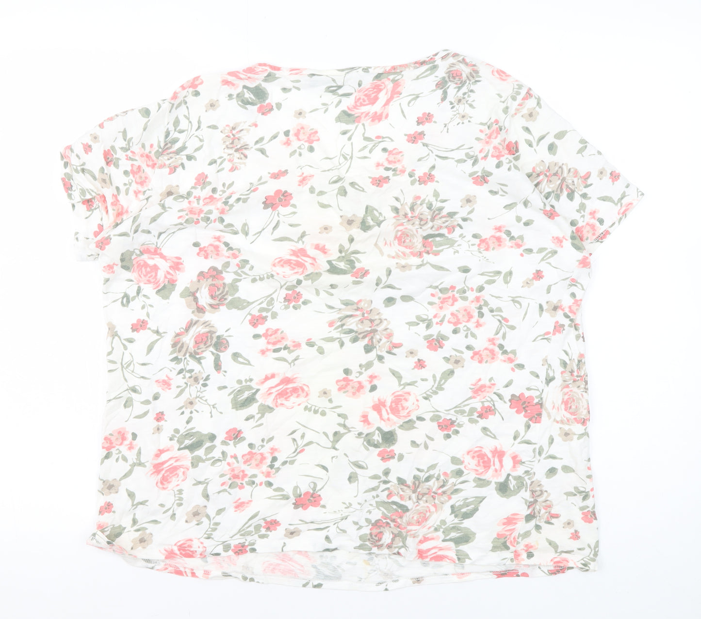Isle Women's Multicoloured Floral T-Shirt L