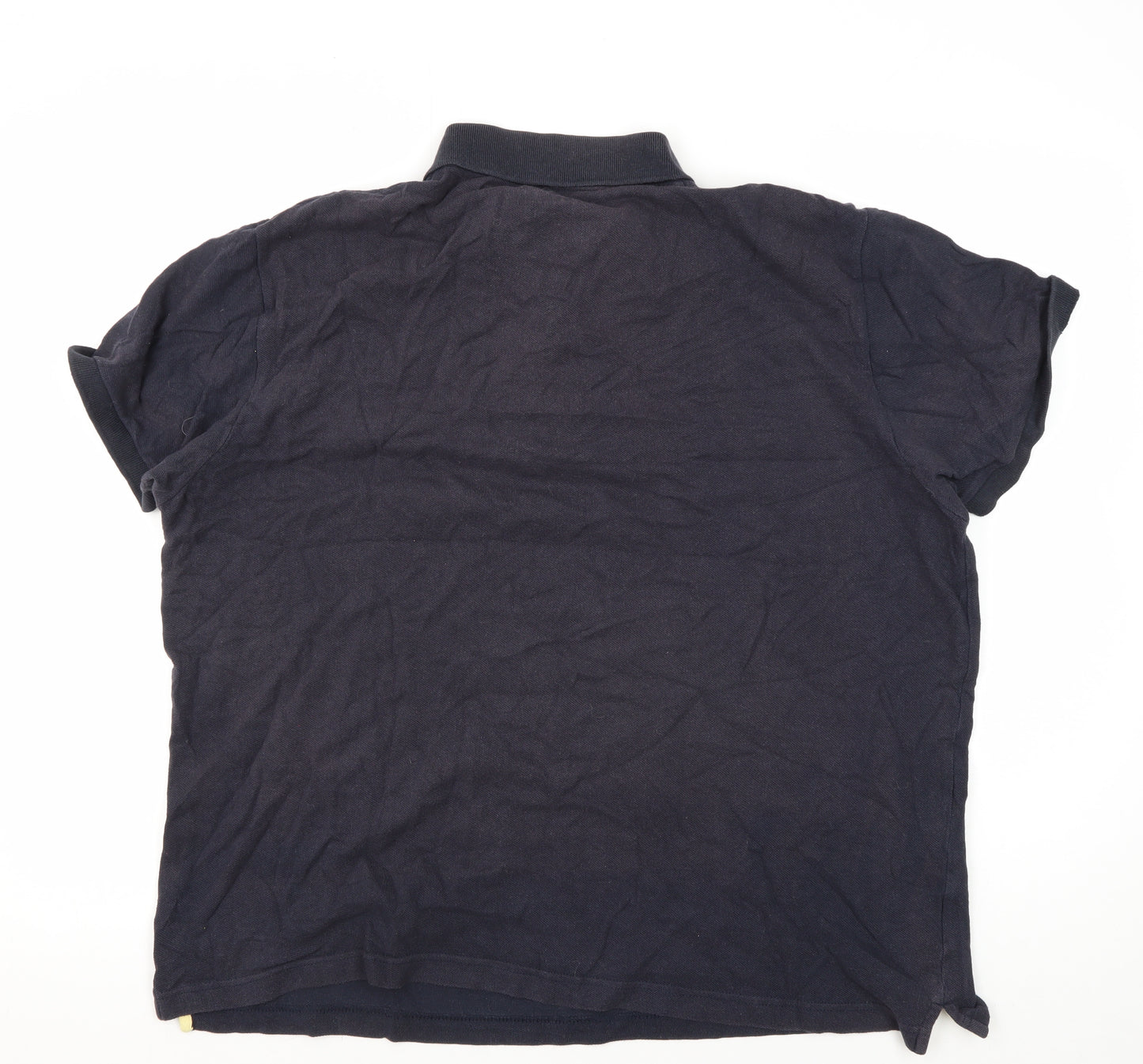 Easy Men's Blue XL Polo Shirt Short Sleeve Casual