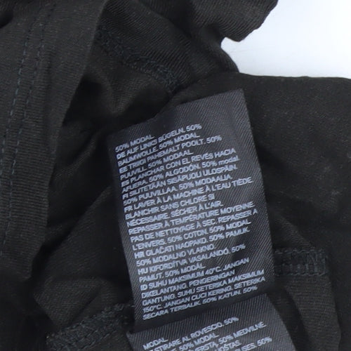 Vintage Black T-Shirt, Medium Casual Style