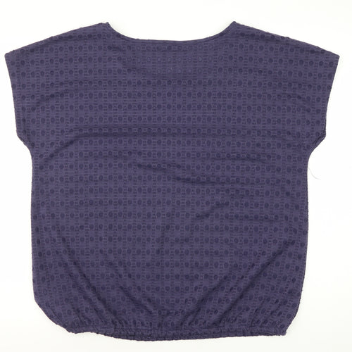 Bonmarché Women's Purple Knit Top Size 14