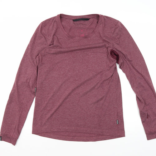 Surfing Elements Unisex Red Long Sleeve Knit T-Shirt M