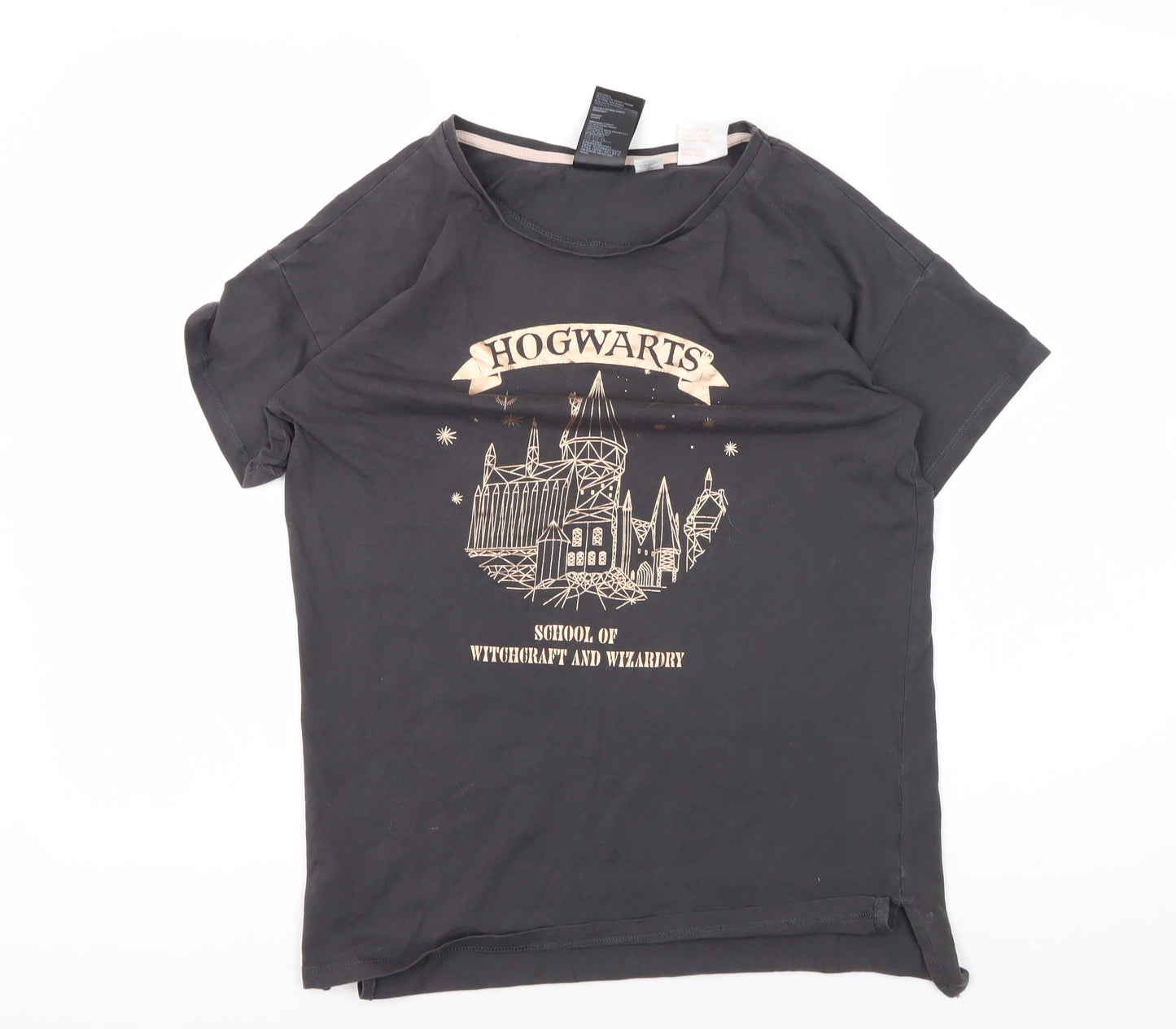 H&M Teens Black Harry Potter T-Shirt Size 12