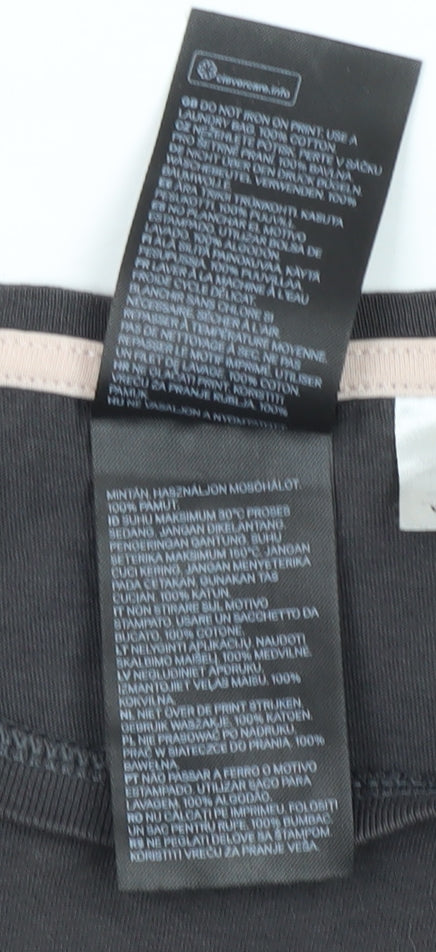 H&M Teens Black Harry Potter T-Shirt Size 12
