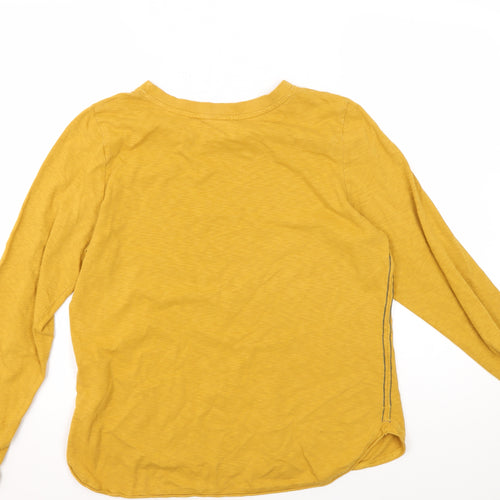 White Stuff Women's Yellow Long Sleeve T-Shirt