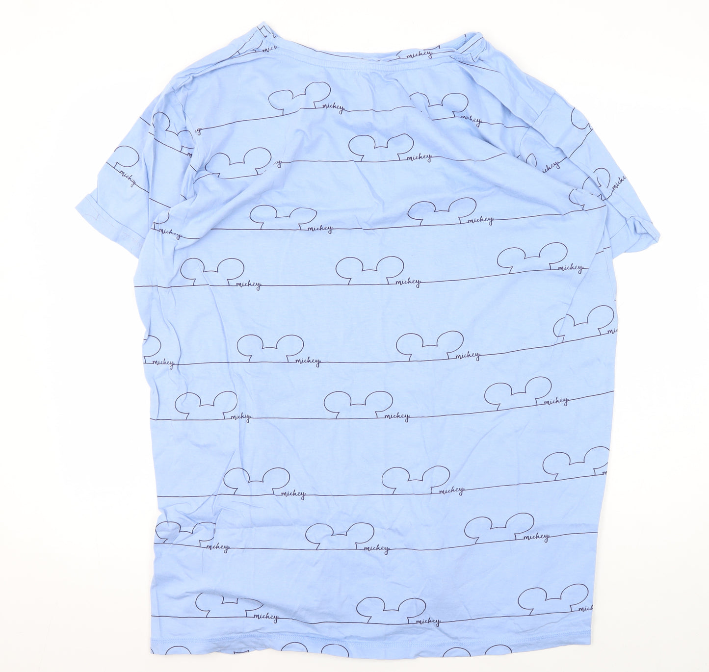 Disney Women's Mickey Mouse Blue Nightshirt, Size 18-20