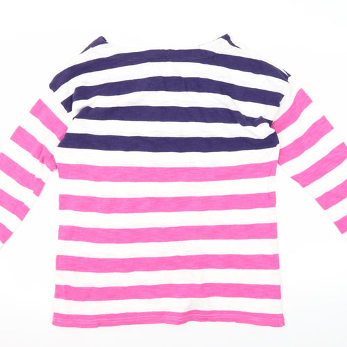 Pomodoro Women's 18 Multicoloured Striped Pullover