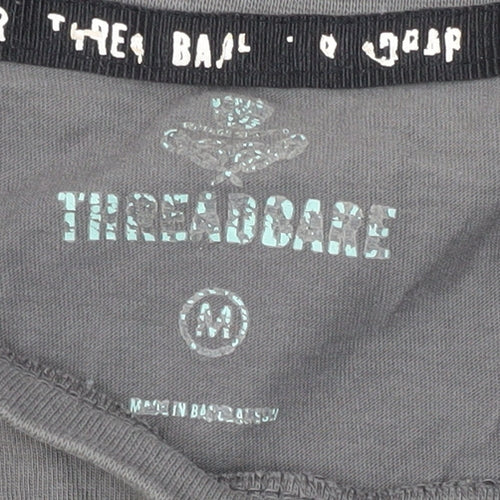 Threadbare Grey Graphic Medium Men's T-Shirt