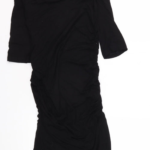 Isabella Oliver Women's Black Midi Dress Size 2
