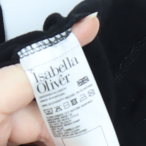 Isabella Oliver Women's Black Midi Dress Size 2