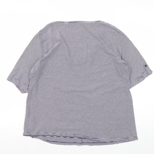 Marks and Spencer Women's Striped T-Shirt, Size 18
