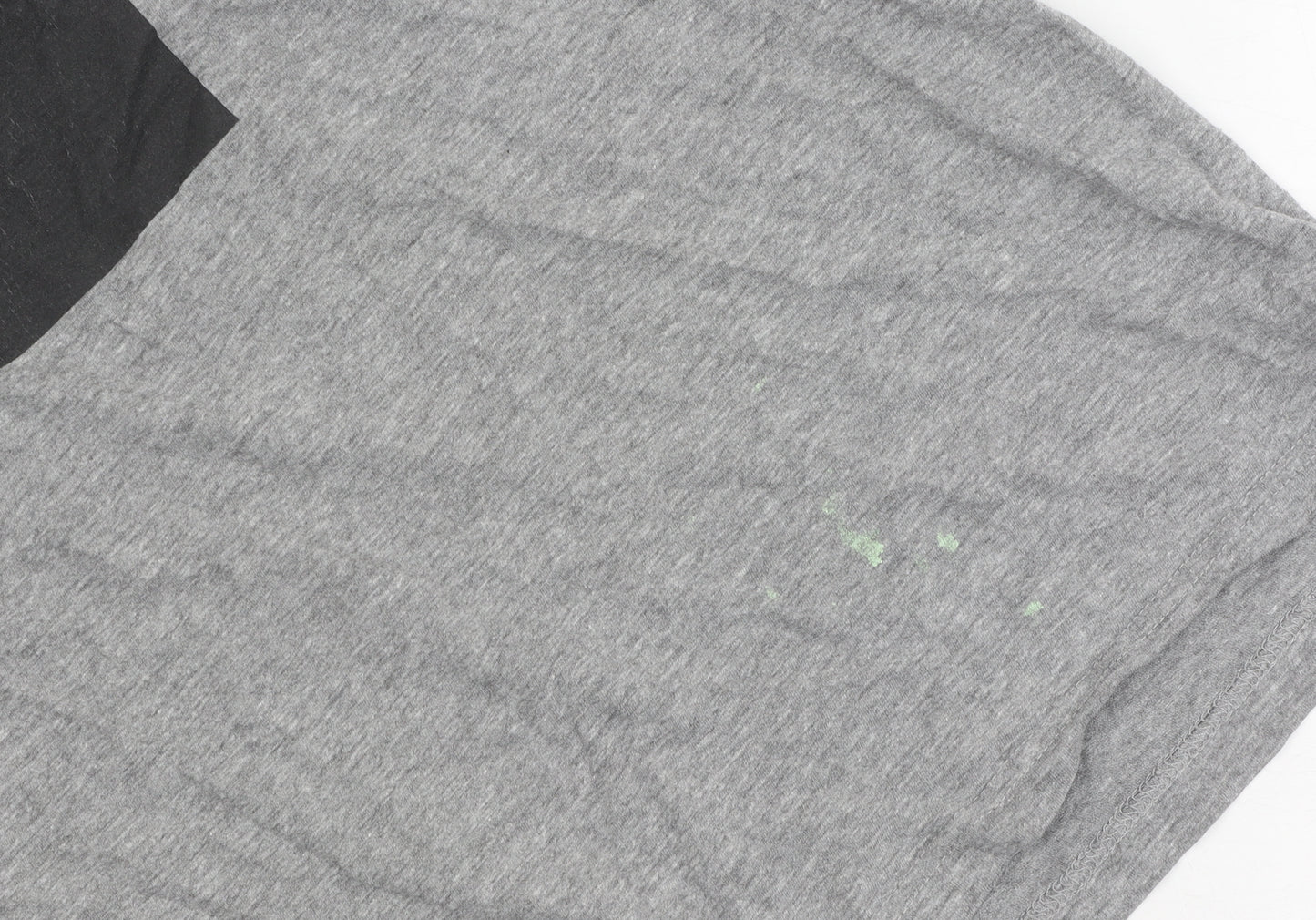 Clique Men's Grey XL Logo T-Shirt, Crew Neck, Casual Wear