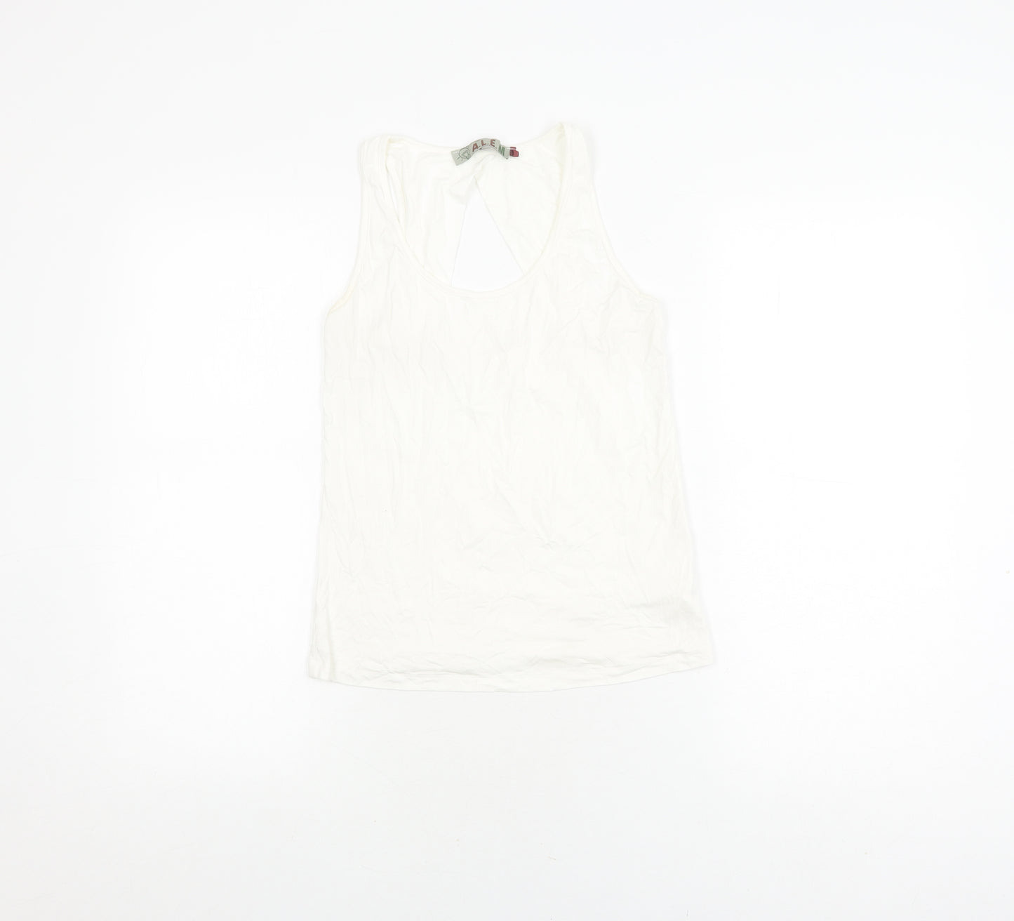 A.L.E Women’s White Tank Top, Size M, Casual Essential