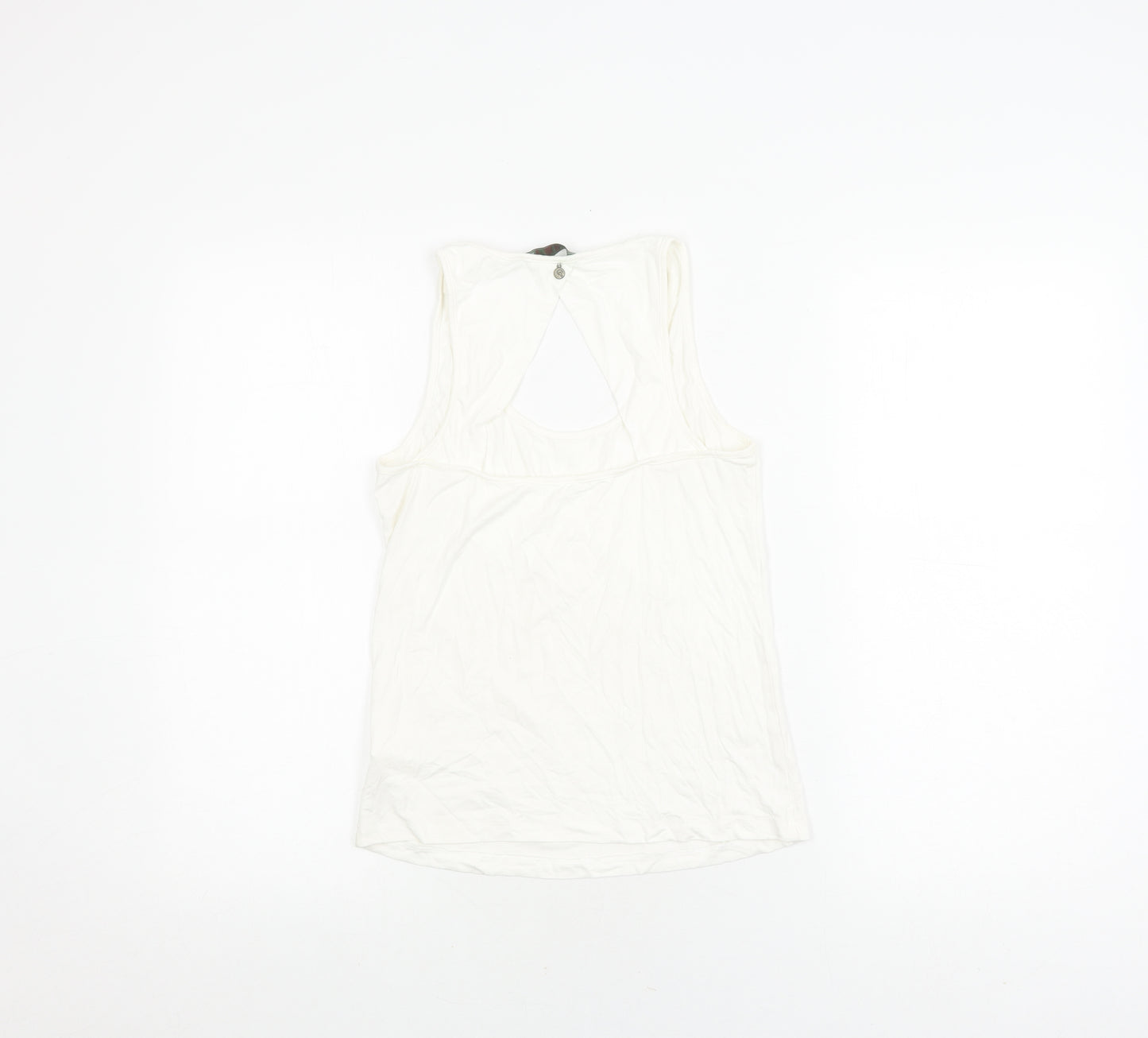 A.L.E Women’s White Tank Top, Size M, Casual Essential