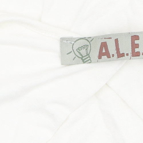 A.L.E Women’s White Tank Top, Size M, Casual Essential