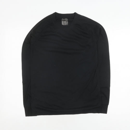Mountain Warehouse Unisex Black Long Sleeve Activewear Top