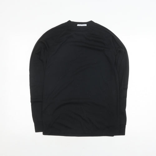 Mountain Warehouse Unisex Black Long Sleeve Activewear Top