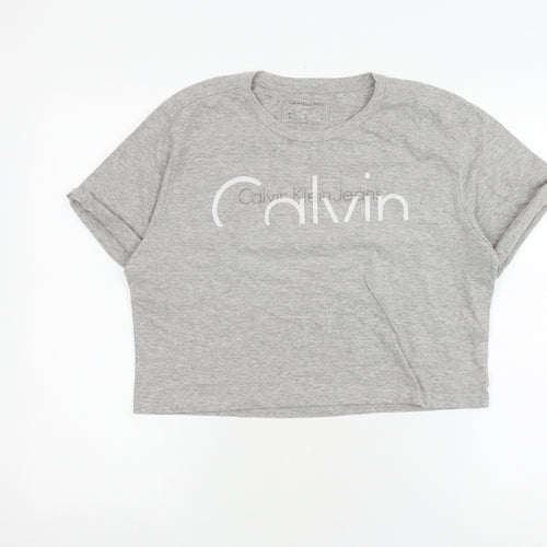 Calvin Klein Jeans Grey Women's M T-Shirt