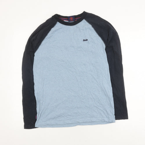 Superdry Men's Blue Pullover Jersey M