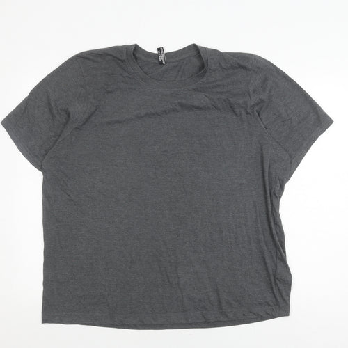 Donnay Men's Grey 2XL Crew Neck T-Shirt