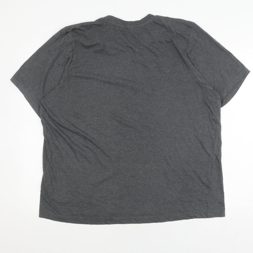 Donnay Men's Grey 2XL Crew Neck T-Shirt