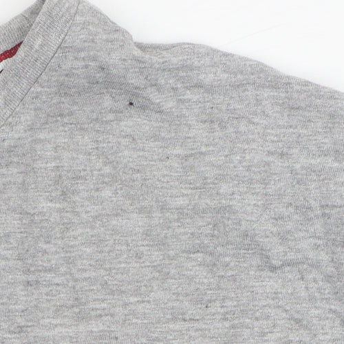 U.S. Polo Assn. Men's Grey Logo T-Shirt, Size L