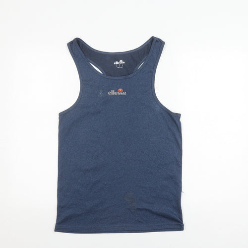 Ellesse Men's Blue Athletic Tank S