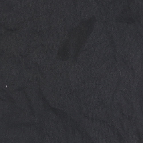 Nike Men's Black Cotton Logo T-Shirt M Casual