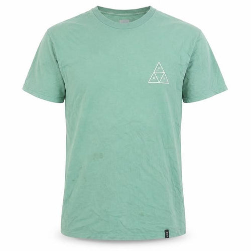 HUF Green Men's T-Shirt M, Graphic Print, Short Sleeve