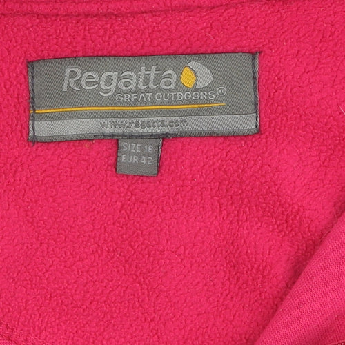 Regatta Women’s Pink Fleece Pullover Sweatshirt 16