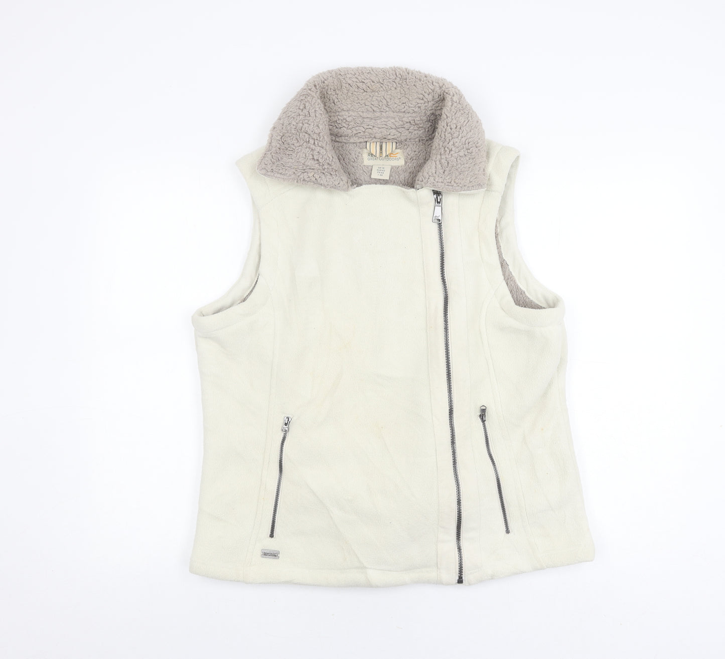 Regatta Women's Beige Waistcoat, Size 16, Casual Outdoor