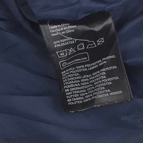 H&M Boys Blue Mickey Mouse Puffer Jacket 18 Months