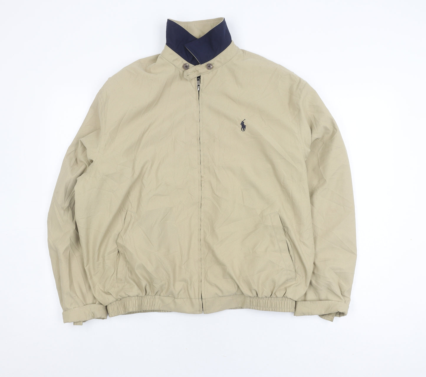 Polo Ralph Lauren Men's Beige Bomber Jacket M