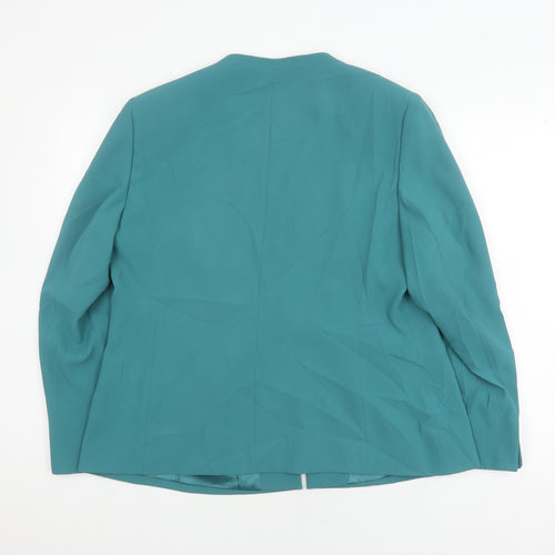 Autonomy Women's Green Blazer Size 18 Petite