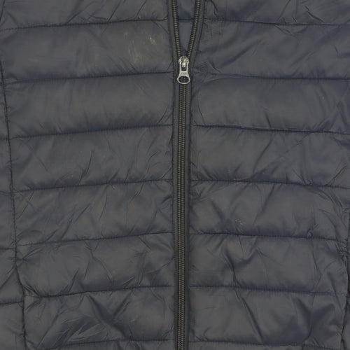 Dunnes Stores Boys Blue Puffer Jacket 10-11 Years Thermal