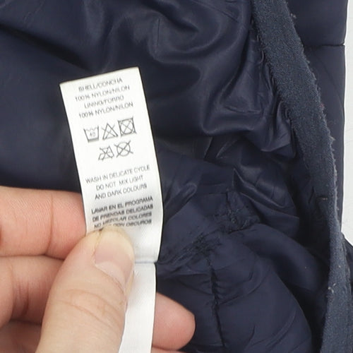 Dunnes Stores Boys Blue Puffer Jacket 10-11 Years Thermal