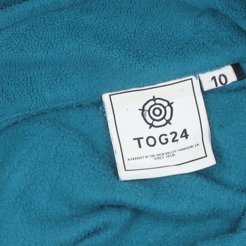 TOG24 Women's Blue Fleece Sweatshirt Size 10
