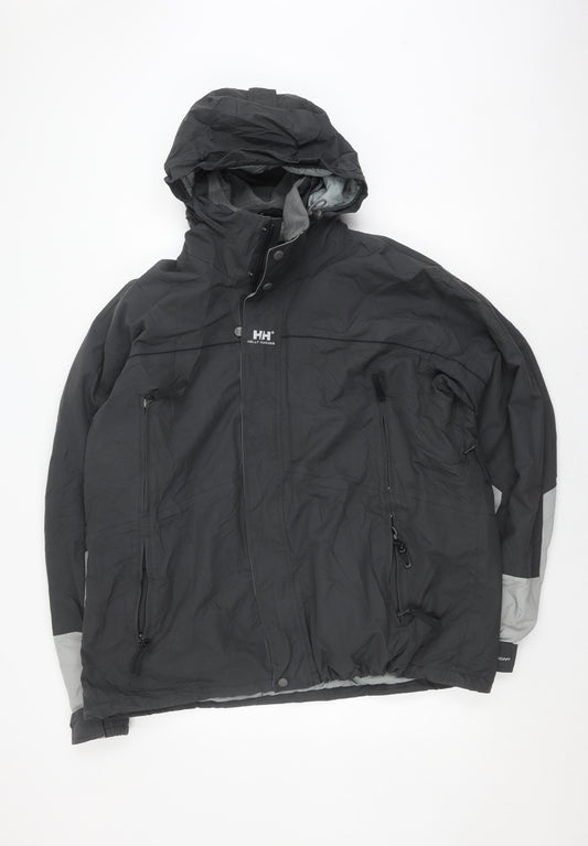 Helly Hansen Men's Black 2XL Waterproof Jacket