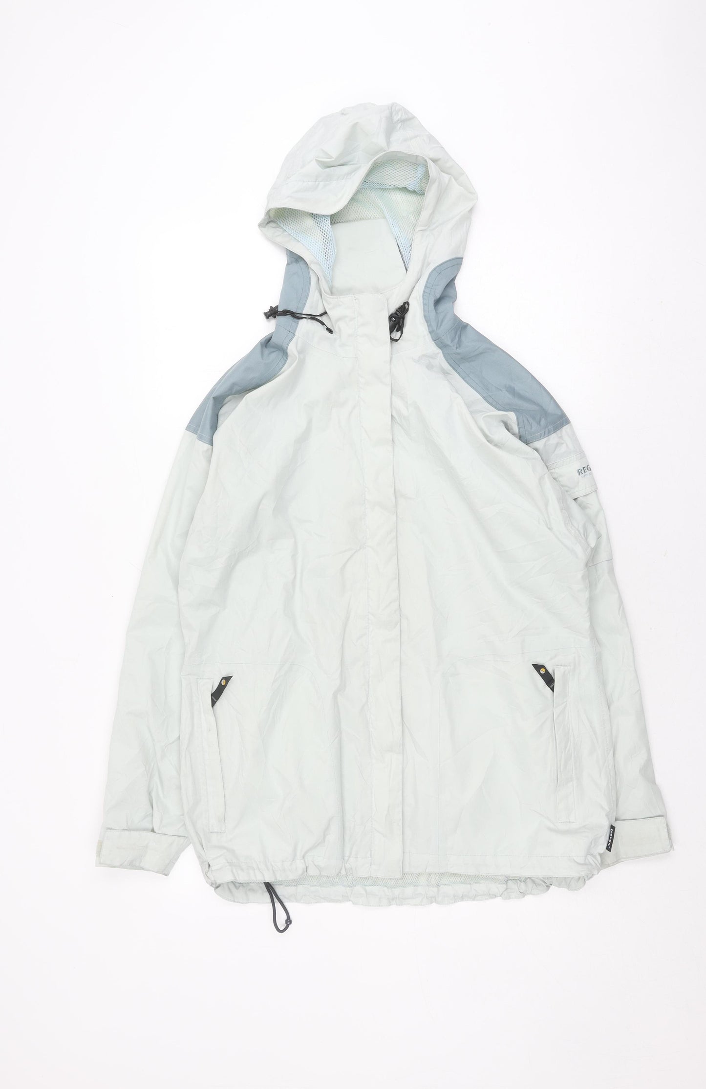 Regatta Women's Blue Windbreaker Jacket Hooded Size 10