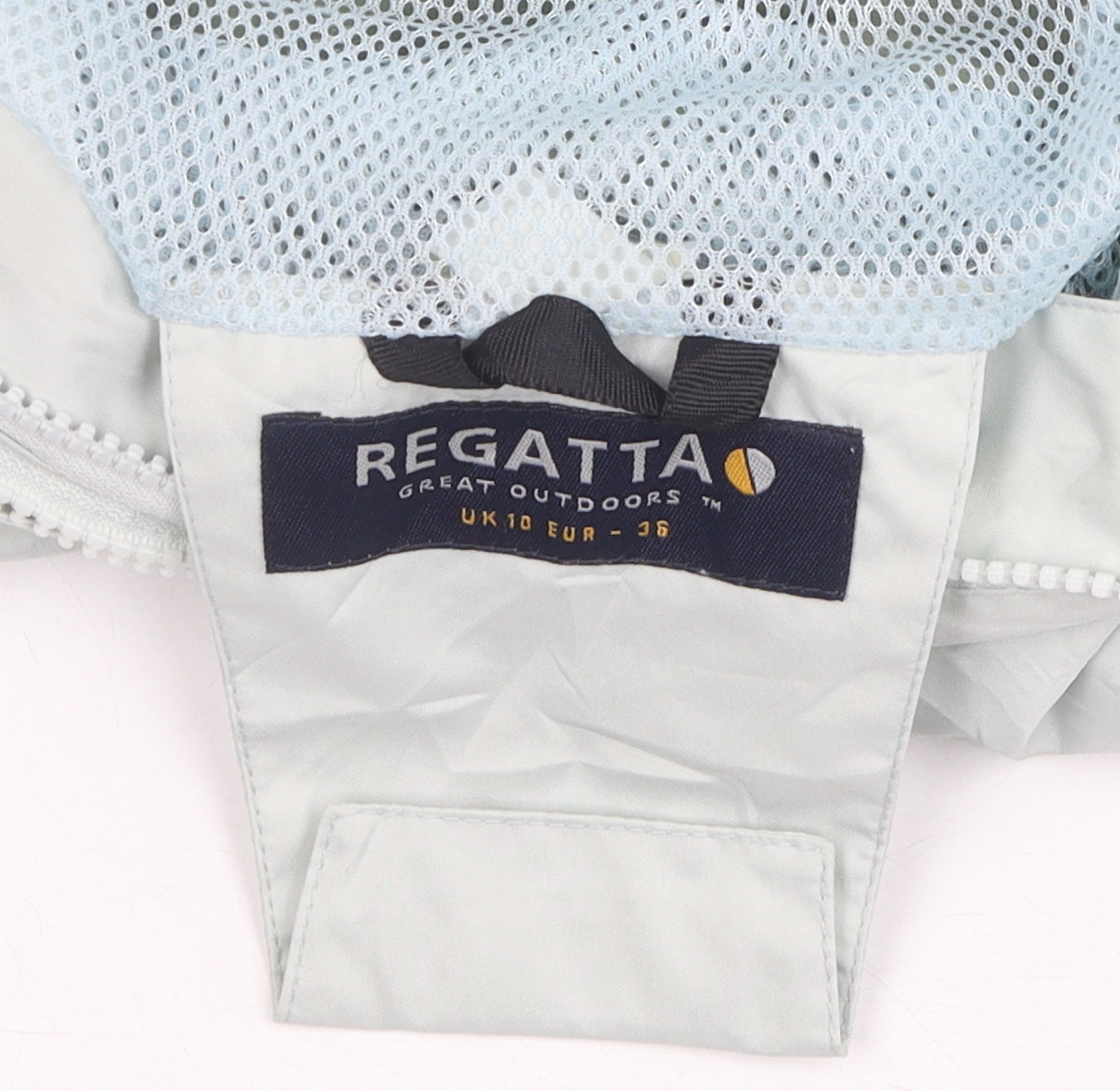 Regatta Women's Blue Windbreaker Jacket Hooded Size 10