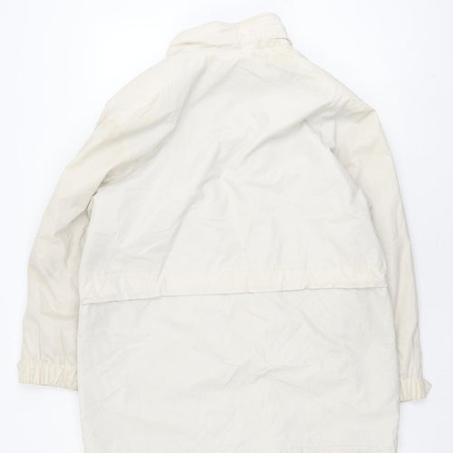 St Michael Women's Beige Parka Size 14 Petite Vintage