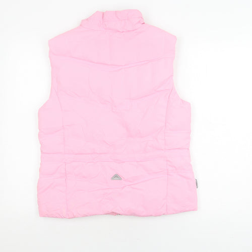 Icepeak Girls Pink Sleeveless Puffer Jacket, Size 14, Winter