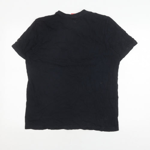 Puma Men's Black Sports T-Shirt, Size L, 2010 Graphic