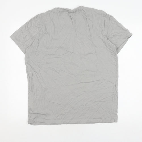 Jack & Jones Men's Grey XL Crew Neck T-Shirt