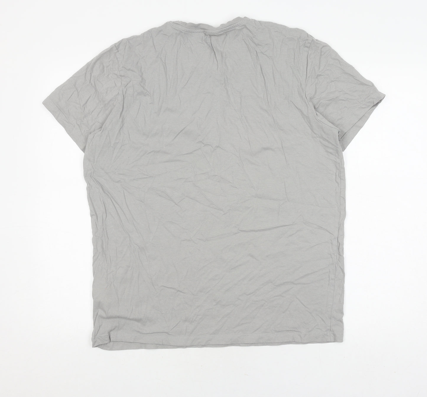 Jack & Jones Men's Grey XL Crew Neck T-Shirt