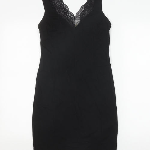 H&M Women's Black Bodycon Dress - S - Party/Cocktail
