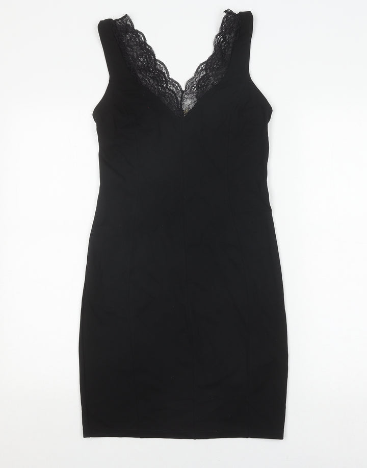 H&M Women's Black Bodycon Dress - S - Party/Cocktail